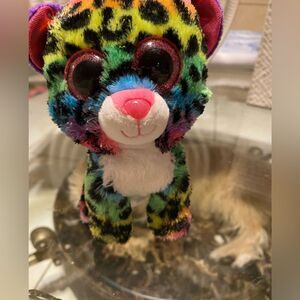 Ty Beanie Boos Boo Dotty The Rainbow Leopard Soft Plush Toy 6"